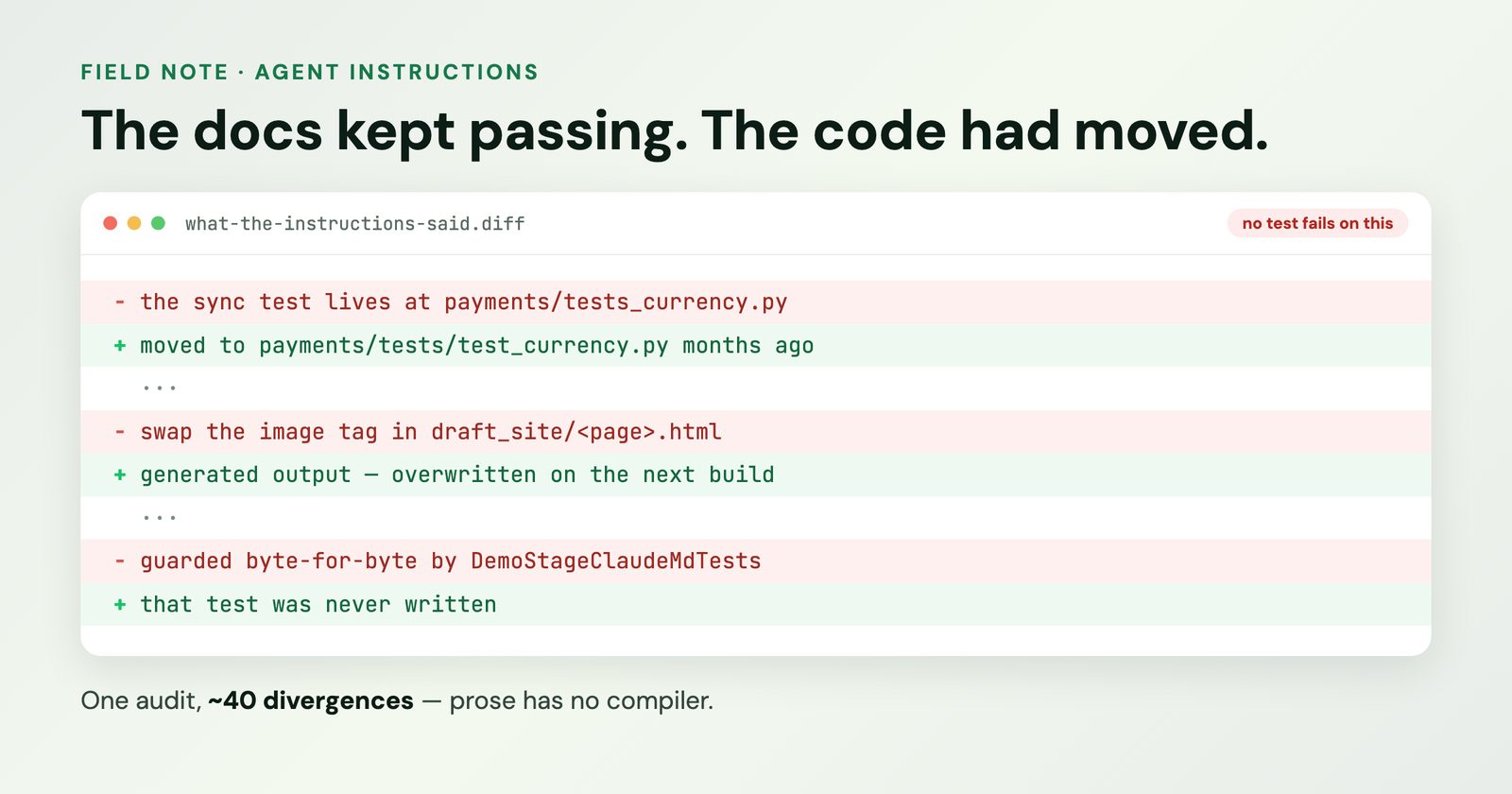 "Instruction rot: why your AI agent quietly does the wrong thing"